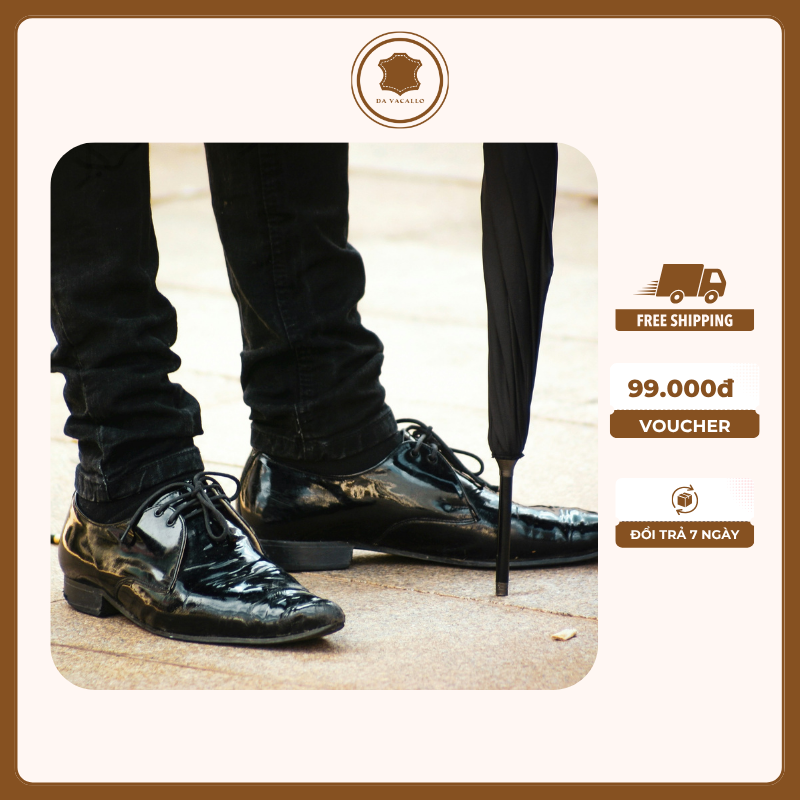 Giày Derby Tròn Đẹp – Bước Đi Vững Vàng, Phong Thái Bền Lâu