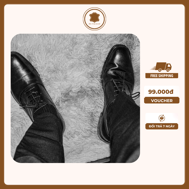 Giày Derby Tròn Đẹp – Bước Đi Vững Vàng, Phong Thái Bền Lâu - Ảnh 3