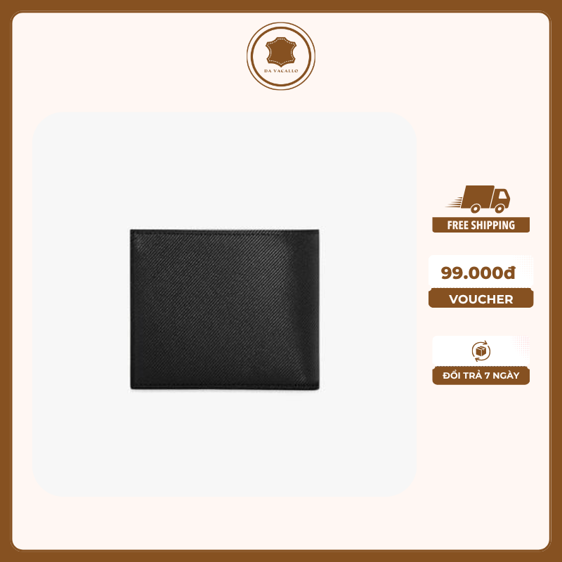 Da Vacallo Noir Slim – Ví Nam Dáng Gọn