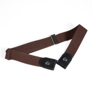 thắt lưng thun màu nâu