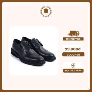 giày derby da mềm nam cao cấp thiết kế hiện đại