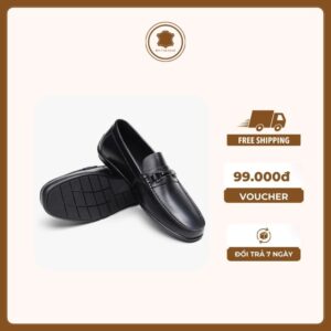 giày công sở nam hàng hiệu da bò thật mềm
