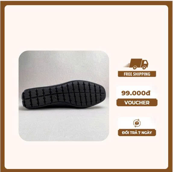 Giày lười Loafer nam da bò GNTA16 - Ảnh 2