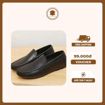 Giày lười Loafer nam da bò GNTA16